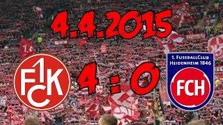 1 FC Kaiserslautern 40 1 FC Heidenheim  442015  40 [upl. by Eyssej191]