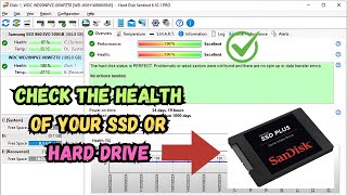 How to Check SSD Health on Windows 1011  Hard Disk Health Check Guide 2024 [upl. by Aronos366]