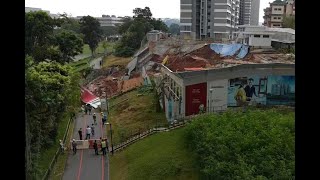 02092022 Singapore Clementi ave 6 landslide [upl. by Ahsienor]