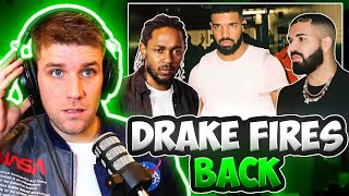 DRAKE RESPONDS TO EVERYONE  Rapper Reacts to Drake  quotDrop And Give Me 50quot Push Ups REACTION [upl. by Eshman]