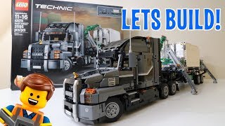 UNBOXING amp LETS BUILD  LEGO Technic MACK ANTHEM 42078  aka THE ULTIMATE SEMI TRUCK [upl. by Ettenaj]