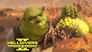 Shrek in Helldivers 2 [upl. by Kealey]