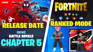 Fortnite UPDATE  Ranked Mode Chapter 5 MilesGoku DATES [upl. by Hogle]