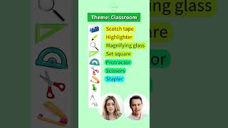 Learn English Vocabulary Essential Stationery Items for Beginners  English Language Tips [upl. by Cornela149]