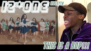 IZONE  Violeta MV REACTION YESSS IM LATE TO TO THE PARTY BITCH 😭😫💃🏽✨ [upl. by Ahteral]