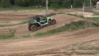 Arctic Cat Wildcat 1000 having fun at Morelands Motocross Park [upl. by Kellia]