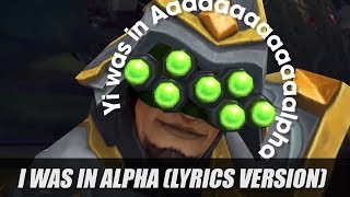 I WAS IN ALPHA Song Lyric Video Version  Cowsep [upl. by Adilen]