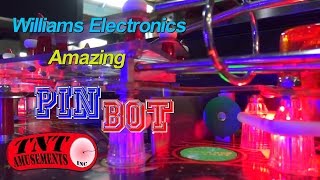 85 Williams PINBOT Pinball MachineOne of the greatest games made TNT Amusements [upl. by Starling]