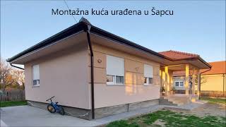 Montažna kuća urađena u Šapcu [upl. by Hamer499]