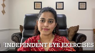 Dystonia  Eye exercises for independent eyelid movements and control [upl. by Kirst]