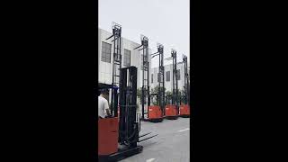 FLIFT 2T electric reach truck with 7m mast and side shifter [upl. by Neellek]