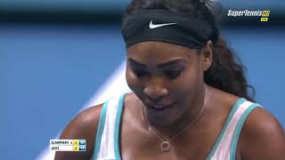 2014 IPTL  Serena Williams vs Ana Ivanovic [upl. by Eimme]