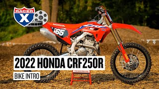 AllNew 2022 Honda CRF250R Bike Introduction  Racer X Films [upl. by Niwdog135]