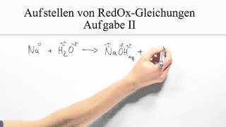 Das Aufstellen von RedOxgleichungen Aufgabe II  Chemie  Allgemeine und anorganische Chemie [upl. by Lammond]