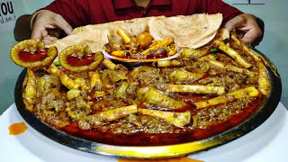 15 Kg Nalli Fatty Mutton Eating Challenge 😱 [upl. by Milissa451]