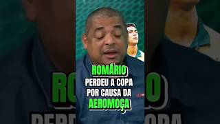 ROMÁRIO PERDEU A COPA POR CAUSA DA AEROMOÇA futebol romario aeromoça copa2002 felipe historia [upl. by Hansen4]