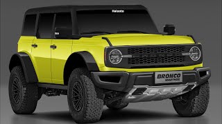 2022 Ford BRONCO WARTHOG Redesign [upl. by Akinohs544]