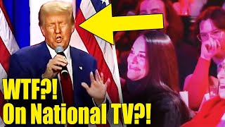 Crowd SILENT as Trump Suffers MENTAL DISASTER Host CAN’T SAVE HIM [upl. by Janina998]