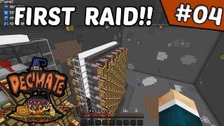 Our First Raid  DecimatePvP 4 Minecraft Factions [upl. by Domingo130]