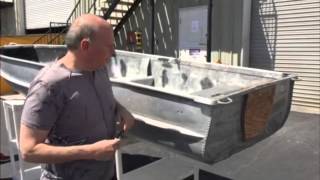 How to fix a Hole in An Aluminum Boat Quick Patch [upl. by Everick9]