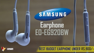 Best Budget Samsung Earphone  Model No EOEG920BW  Data Dock [upl. by Sundberg]