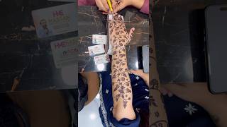 Unique elegant \ mehndi work hindisong hassanmehndiexpert hennadesign henna hennaart [upl. by Saul]