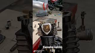 yamaha saluto 125 engine rebuild [upl. by Aneerhs]