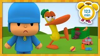 🧩 POCOYÓ en ESPAÑOL  Pocoyo Aprende A Jugar Y Compartir 123 min CARICATURAS y DIBUJOS ANIMADOS [upl. by Curcio]