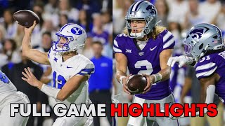 BYU Cougars vs Kansas State Wildcats FULL GAME Highlights  2024 College Football [upl. by Ecniv656]