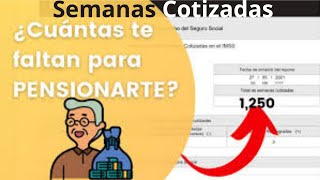 Semanas Cotizadas [upl. by Johnathon]