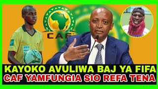 CAF YAMFUNGIA REFA RAMADHAN KAYOKO YAMPOKONYA BEJ YA FIFA SIMBA YAMPOMZA SHIRIKISHO LIPO KIMNYA [upl. by Alden499]