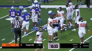 Gilmer vs Chapel Hill [upl. by Allehcram34]