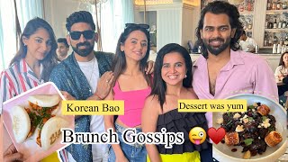 Brunch with Gang  Helly Vidhi Dhaval Sharad  Bhavini youtube brunch hellyshah food [upl. by Lombardo]