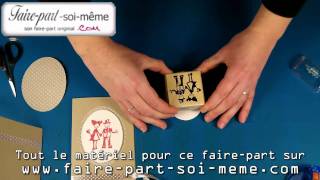 Fairepart de mariage Vintage Craft [upl. by Lilia430]