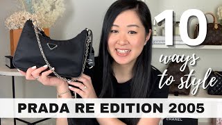 STYLING THE PRADA RE EDITION 2005 NYLON BAG  10 WAYS TO STYLE PRADA RE EDITION 2005 [upl. by Midas]