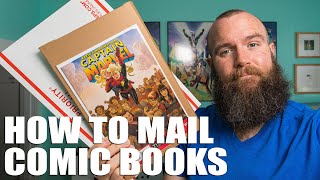 How to mail comic books Basics 101 and more for safe and secure shipping [upl. by Nareik]