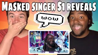 Every Masked Singer Reveal Season 1’ REACTION [upl. by Lifton]