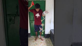 One of the twins brother does not like to clean 😂🤣 shorts funny viral [upl. by Gerlac]