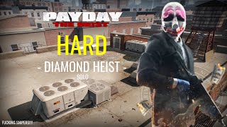 PAYDAY THE HEIST  PANIC ROOM  HARD  SOLO [upl. by Anihsat400]