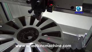 alloy wheel diamond cutting machine for sale [upl. by Gen461]