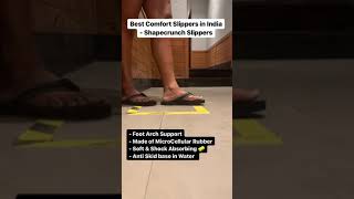 Shapecrunch Comfort Slippers  MCR chappals  Made in India [upl. by Reivazx]