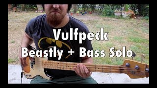 Beastly  solo bass cover vulfpeck [upl. by Atal]