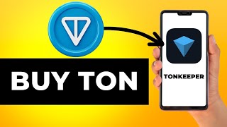 How to Buy TON on Tonkeeper Step by Step [upl. by Enellek]