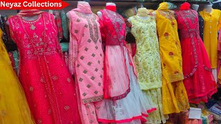 Neyaz Collection New Video Kurti Collection Bara Bazar 2024 [upl. by Yul790]