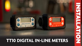 FillRite TT10 Digital InLine Turbine Meter Series Installation [upl. by Akkeber]