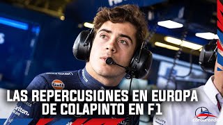 Sacha Fenestraz quotEn Europa vieron muy positiva la llegada de Colapinto a la F1quot [upl. by Donnamarie]