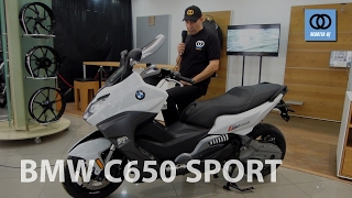 Présentation  BMW C 650 SPORT  عرض [upl. by Jammal]