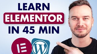 Elementor Wordpress Tutorial 2024 Zero to Expert in 45 Min [upl. by Yesak]