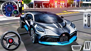 3D Driving Class 29  Real City Driving  New Car Bugatti Divo Racing  Android GamePlay [upl. by Aihtniroc]