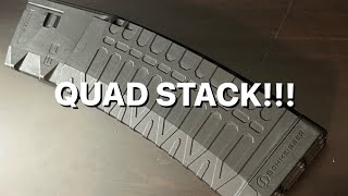 60 Round Quad Stack Mag Are they worth it [upl. by Cockburn]